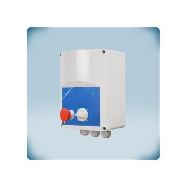 Transformer fan speed controller with emergency button | 3.5A | 230VAC | surface-mounted | IP54 | Sentera Controls | SER-1-35L22 Transformer fan speed controller with emergency button | 3.5A | 230VAC | surface-mounted | IP54 | Sentera Controls | SER-1-35L22
