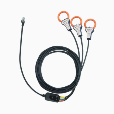 Trīsfāzu Rogovska spole ar integratoru | spole + integrators + savienotājs | 2000 A | 100 mm | 333 mV / 3 V AC | RJ45 | STP333+NRC-XL-100 Trīsfāzu Rogovska spole ar integratoru | spole + integrators + savienotājs | 2000 A | 100 mm | 333 mV / 3 V AC | RJ45 | STP333+NRC-XL-100
