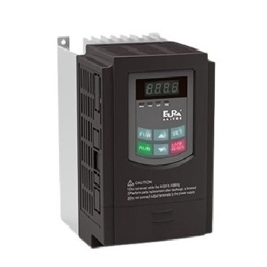 Three-phase frequency inverter 7,5 kW | 17A | 400 VAC | IP20 | with EMC filter | designed for controlling three-phase motors | E810-0075 T3 Eura Drives Three-phase frequency inverter 7,5 kW | 17A | 400 VAC | IP20 | with EMC filter | designed for controlling three-phase motors | E810-0075 T3 Eura Drives