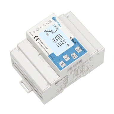 Three-phase energy meter | 100 A | 3×230/400 V | LED display | RS485 Modbus RTU | DIN | Rayfull TD50DS