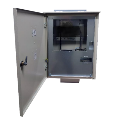 Trīsfāzu | ievada elektroenerģijas skaitītāja sadales skapis | 2 skaitītājiem | 650x500x200mm | virsapmetuma montāža | cinkots tērauds | IP44 Trīsfāzu | ievada elektroenerģijas skaitītāja sadales skapis | 2 skaitītājiem | 650x500x200mm | virsapmetuma montāža | cinkots tērauds | IP44