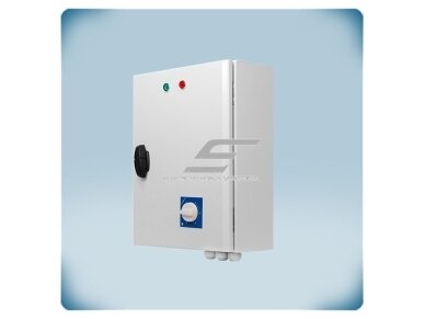 Transformatorinis trifazio ventiliatoriaus variklio greičio reguliatorius su šilumine apsauga | 4A | 400VAC | virštinkinis | IP54 | Sentera Controls | STTA4-40L40 2