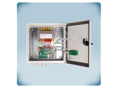 Transformatorinis ventiliatoriaus greičio ir vandeninio šildytuvo reguliatorius pagal temperatūrą | 10A | 230VAC | virštinkinis | IP54 | Sentera Controls | GTH21100L22 5