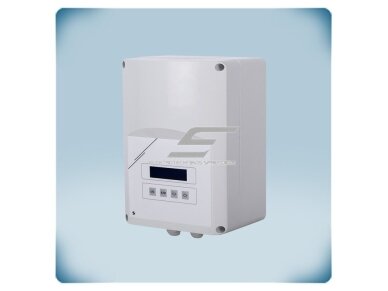 Transformatorinis ventiliatoriaus variklio greičio reguliatorius su laikmačiu | TK | 5A | 230VAC | virštinkinis | IP54 | Sentera Controls | ST2R1-50L25