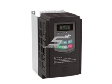 Trifazis dažnio keitiklis | 11kW | 23A | 400VAC | IP20 | su EMC filtru | skirtas trifaziams varikliams valdyti | Eura Drives | E810-0110 T3 Trifazis dažnio keitiklis | 11kW | 23A | 400VAC | IP20 | su EMC filtru | skirtas trifaziams varikliams valdyti | Eura Drives | E810-0110 T3
