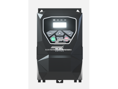Trifazis dažnio keitiklis | 5,5kW | 12A | 400VAC | IP21 | su EMC filtru | skirtas trifaziams varikliams valdyti | Eura Drives | E600-0055 T3 Trifazis dažnio keitiklis | 5,5kW | 12A | 400VAC | IP21 | su EMC filtru | skirtas trifaziams varikliams valdyti | Eura Drives | E600-0055 T3
