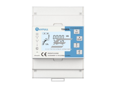 Trifazis elektros energijos skaitiklis | 100 A | 3×230/400 V | LED ekranas | RS485 Modbus RTU | DIN | Rayfull TD50DS Trifazis elektros energijos skaitiklis | 100 A | 3×230/400 V | LED ekranas | RS485 Modbus RTU | DIN | Rayfull TD50DS