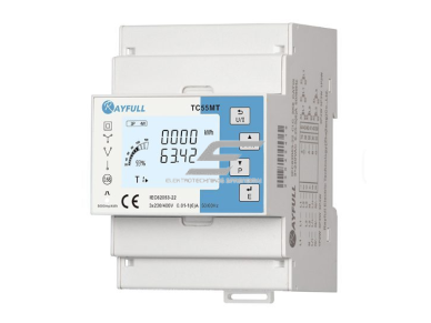 Trifazis elektros energijos skaitiklis | galios matuoklis | 4 tarifai | 0.5 tikslumo klasė | skaitmeninis LED ekranas | koreguojamas CT pajungimas | RS485 Modbus | Rayfull 1 Trifazis elektros energijos skaitiklis | galios matuoklis | 4 tarifai | 0.5 tikslumo klasė | skaitmeninis LED ekranas | koreguojamas CT pajungimas | RS485 Modbus | Rayfull 1