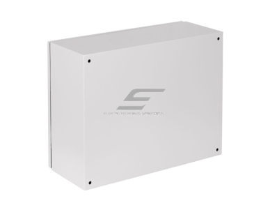 Trifazis | įvadinis elektros skydelis | dėžė | skydas | su paskirstymu | 24 modulių | su spyna | 520x400x210mm | 1x3F skaitikliui | hermetinis | virštinkinis | plieninis | IP65 2