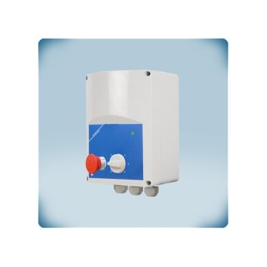 Transformatorowy regulator prędkości wentylatora z przyciskiem awaryjnym | 3,5A | 230VAC | natynkowy | IP54 | Sentera Controls | SER-1-35L22