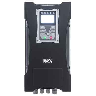 Three-phase frequency inverter | 2,2 kW | 6,5A | 400VAC | IP66 | with EMC filter | designed for controlling three-phase motors | EP66-0022T3 Eura Drives 1 Three-phase frequency inverter | 2,2 kW | 6,5A | 400VAC | IP66 | with EMC filter | designed for controlling three-phase motors | EP66-0022T3 Eura Drives 1