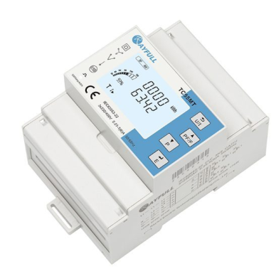 Three-phase energy meter | power meter | 4 tariffs | Class 0.5 accuracy | digital LED display | adjustable CT connection | RS485 Modbus | Rayfull 2 Three-phase energy meter | power meter | 4 tariffs | Class 0.5 accuracy | digital LED display | adjustable CT connection | RS485 Modbus | Rayfull 2