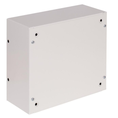 Modułowa rozdzielnica elektryczna | obudowa | skrzynka | z zamkiem i szkłem | 12 modułów | 310x265x130 mm | natynkowa | stalowa | IP31 2