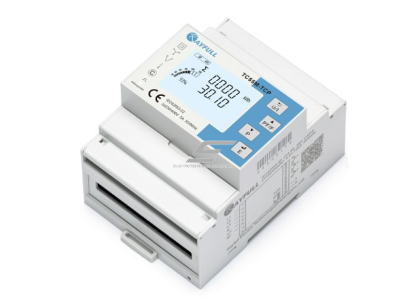 Trifazis elektros energijos skaitiklis | galios stebėjimo įrenginys | 3x230/400V | 0.5 klasė | LED ekranas | RS485 + Ethernet | Rayfull 2