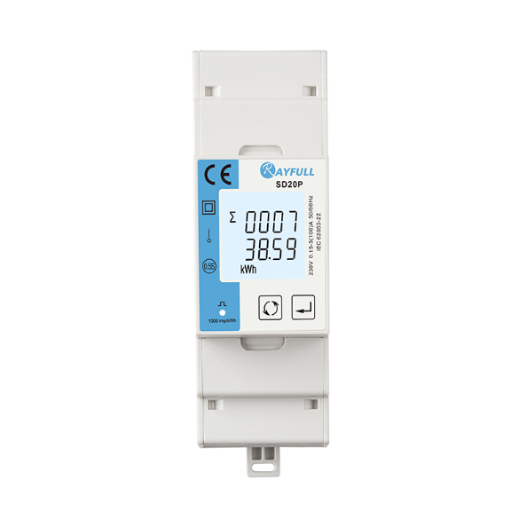 Vienfāzes elektroenerģijas skaitītājs | 100A | 230V | precizitātes klase 0.5 | digitālais LCD displejs | Rayfull Vienfāzes elektroenerģijas skaitītājs | 100A | 230V | precizitātes klase 0.5 | digitālais LCD displejs | Rayfull