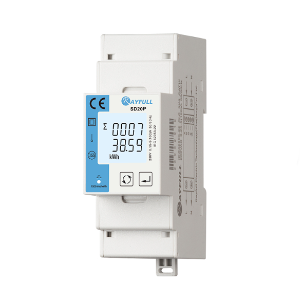 Vienfāzes elektroenerģijas skaitītājs | 100A | 230V | precizitātes klase 0.5 | digitālais LCD displejs | Rayfull 1 Vienfāzes elektroenerģijas skaitītājs | 100A | 230V | precizitātes klase 0.5 | digitālais LCD displejs | Rayfull 1