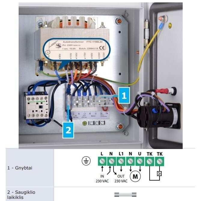 Transformer fan motor speed controller with TK | 10A | 230VAC | surface-mounted | IP54 | Sentera Controls | STRS1100L22 | 5401003016077 3 Transformer fan motor speed controller with TK | 10A | 230VAC | surface-mounted | IP54 | Sentera Controls | STRS1100L22 | 5401003016077 3