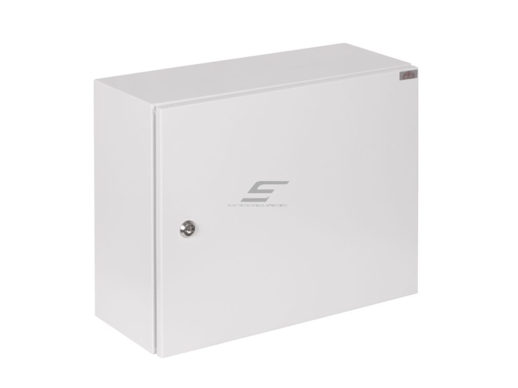 Trifazis | įvadinis elektros skydelis | dėžė | skydas | su paskirstymu | 24 modulių | su spyna | 520x400x210mm | 1x3F skaitikliui | hermetinis | virštinkinis | plieninis | IP65 Trifazis | įvadinis elektros skydelis | dėžė | skydas | su paskirstymu | 24 modulių | su spyna | 520x400x210mm | 1x3F skaitikliui | hermetinis | virštinkinis | plieninis | IP65