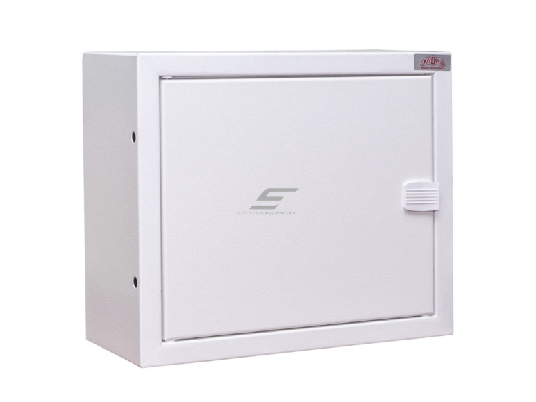 Modulinis elektros paskirstymo skydelis | dėžė | skydas | 12 modulių | 310x265x130mm | virštinkinis | plieninis | IP31