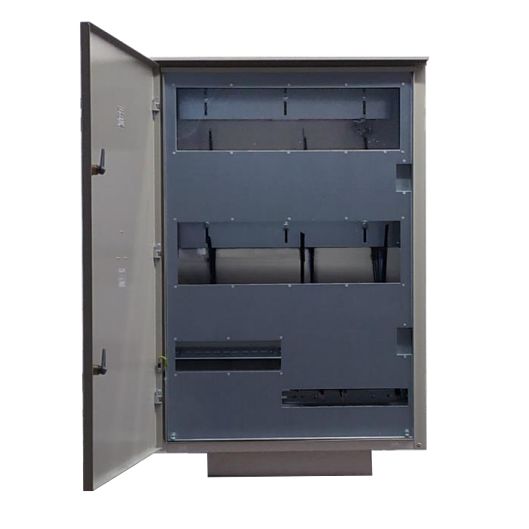 THree-phase | main electrical energy meter cabinet | for 6 meters ...