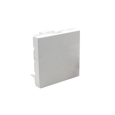 Blank cover | blind plate | 2 module | white Blank cover | blind plate | 2 module | white