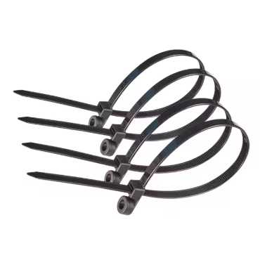 Mounting straps | surface-mounted | 7,6x380mm | black | 100 pcs. Mounting straps | surface-mounted | 7,6x380mm | black | 100 pcs.