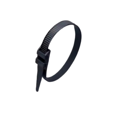 Cable ties with double locking | 9x350mm | black | 100 pcs Cable ties with double locking | 9x350mm | black | 100 pcs