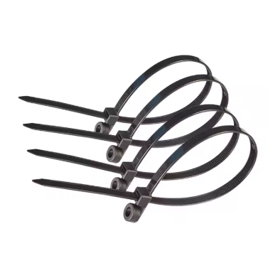 Mounting straps | surface-mounted | 7,6x380mm | black | 100 pcs. Mounting straps | surface-mounted | 7,6x380mm | black | 100 pcs.