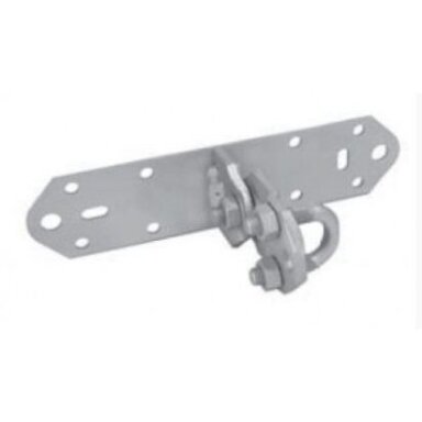 Universal holder for lightning rods | insulators | D16mm | galvanized steel Universal holder for lightning rods | insulators | D16mm | galvanized steel
