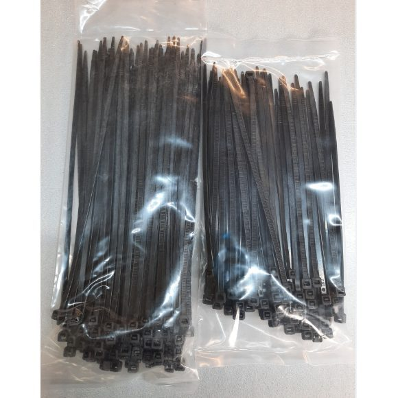 Cable ties (zip ties) | plastic | black | 4.8x280 mm | 100 pcs | UV resistant Cable ties (zip ties) | plastic | black | 4.8x280 mm | 100 pcs | UV resistant