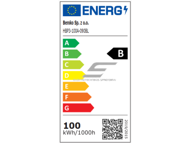 UFO tipo LED šviestuvas aukštoms patalpoms | 100W | 230V | 4000K | 16000lm | IP65 | HIGHBAY | Bemko | C85-HBP3-100A-090BL 2 UFO tipo LED šviestuvas aukštoms patalpoms | 100W | 230V | 4000K | 16000lm | IP65 | HIGHBAY | Bemko | C85-HBP3-100A-090BL 2