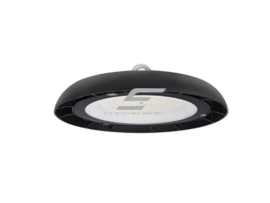 LED UFO aukštuminis šviestuvas Optonica HB50-B1 | pramoninėms, komercinėms, techninėms patalpoms | 50 W | 5000 lm | 4000 K | juodas | IP65 LED UFO aukštuminis šviestuvas Optonica HB50-B1 | pramoninėms, komercinėms, techninėms patalpoms | 50 W | 5000 lm | 4000 K | juodas | IP65