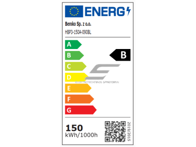 UFO tipo LED šviestuvas aukštoms patalpoms | 150W | 230V | 4000K | 24000lm | IP65 | HIGHBAY | Bemko | C85-HBP3-150A-090BL 2 UFO tipo LED šviestuvas aukštoms patalpoms | 150W | 230V | 4000K | 24000lm | IP65 | HIGHBAY | Bemko | C85-HBP3-150A-090BL 2