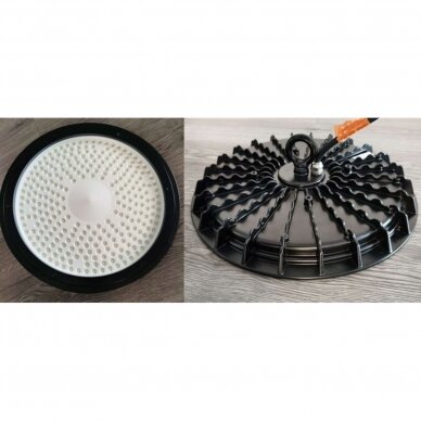 UFO tipa LED gaismeklis augstām telpām | 150W | 4000K | 80lm/W | IP65 | NewUFO High Bay | 4779041461915 UFO tipa LED gaismeklis augstām telpām | 150W | 4000K | 80lm/W | IP65 | NewUFO High Bay | 4779041461915