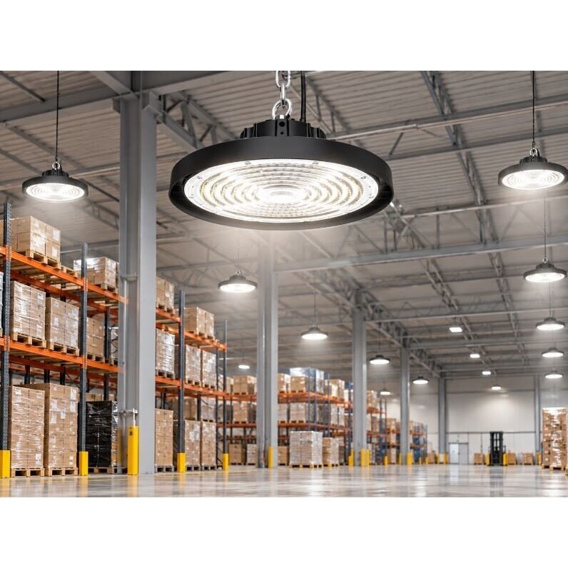 UFO tipa LED gaismeklis augstām telpām | 120W-160W-200W | 230V | 4000K | 34000lm | IP65 2 UFO tipa LED gaismeklis augstām telpām | 120W-160W-200W | 230V | 4000K | 34000lm | IP65 2