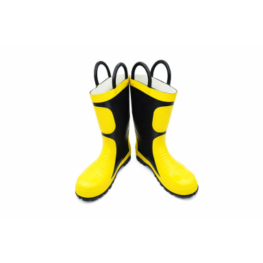 Firefighter rubber protective boots | size 40 | resistant to chemicals and acids | protection against puncture and impact | thermal and electrical insulation Firefighter rubber protective boots | size 40 | resistant to chemicals and acids | protection against puncture and impact | thermal and electrical insulation