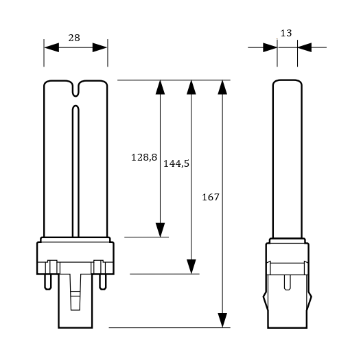 Ultrafioletowa | kompaktowa lampa do pułapki na owady UV-A | G23 | 8,6W | 60V | Philips 2 Ultrafioletowa | kompaktowa lampa do pułapki na owady UV-A | G23 | 8,6W | 60V | Philips 2