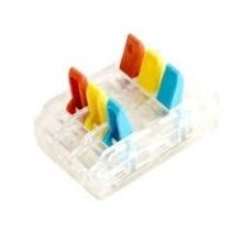 Universal crimp-type connection terminal, 6 positions | 3in3out | 32A | max. 4mm² 1 Universal crimp-type connection terminal, 6 positions | 3in3out | 32A | max. 4mm² 1
