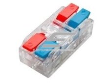 Universalus užspaudžiamas sujungimo gnybtas 4 vietų | 2+2 | 32A | maks. 4mm²