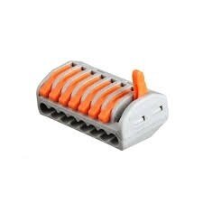 Universal spring lever terminal block 8-pole | 32A | max. 4mm² 1 Universal spring lever terminal block 8-pole | 32A | max. 4mm² 1