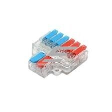 Universal crimp-type connection terminal, 8 positions | 2in6out | 32A | max. 4mm² Universal crimp-type connection terminal, 8 positions | 2in6out | 32A | max. 4mm²