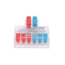 Universal crimp-type connection terminal, 8 positions | 2in6out | 32A | max. 4mm² 1 Universal crimp-type connection terminal, 8 positions | 2in6out | 32A | max. 4mm² 1