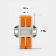 Universal surface-mounted crimp connection terminal, 4 slots | 2+2 | 32A | max 4mm² 2 Universal surface-mounted crimp connection terminal, 4 slots | 2+2 | 32A | max 4mm² 2