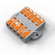 Universal surface-mounted crimp connection terminal, 10 slots | 5+5 | 32A | max 4mm² Universal surface-mounted crimp connection terminal, 10 slots | 5+5 | 32A | max 4mm²