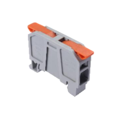 Universal screw terminal block for DIN rail | 2 positions | up to 125A | max. 25mm² Universal screw terminal block for DIN rail | 2 positions | up to 125A | max. 25mm²
