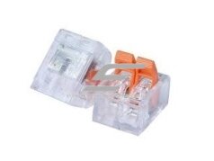 Sujungimo gnybtas monolitiniam laidui 2 vietų | 32A | maks. 4mm² 2 Sujungimo gnybtas monolitiniam laidui 2 vietų | 32A | maks. 4mm² 2