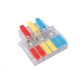 Universal crimp-type connection terminal, 9 positions | 3in6out | 32A | max. 4mm² Universal crimp-type connection terminal, 9 positions | 3in6out | 32A | max. 4mm²