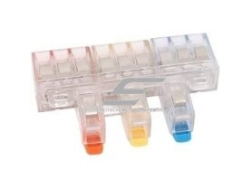 Universalus užspaudžiamas sujungimo gnybtas 12 vietų | 3in9out | 32A | maks. 4mm² 1 Universalus užspaudžiamas sujungimo gnybtas 12 vietų | 3in9out | 32A | maks. 4mm² 1