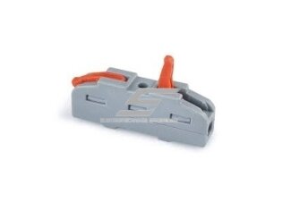 Universalus užspaudžiamas sujungimo gnybtas 2 vietų | 32A | maks. 4mm² 1 Universalus užspaudžiamas sujungimo gnybtas 2 vietų | 32A | maks. 4mm² 1