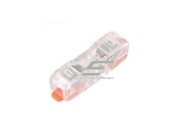 Universalus užspaudžiamas sujungimo gnybtas 2 vietų | 32A | maks. 4mm² Universalus užspaudžiamas sujungimo gnybtas 2 vietų | 32A | maks. 4mm²